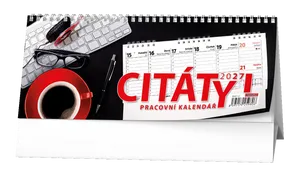 Pracovný stolový kalendár „CITÁTY I“