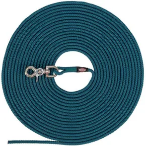 Stopovacie vodítko okrúhle, vypúšťacia karabína, petrolejová S-M: 20 m/ 6 mm
