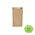 Ďalší obrázok produktu Papierové vrecká na desiatu 1,5 kg (14+7 × 29 cm) [500 ks], hnedé