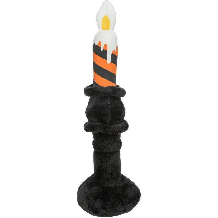 Hlavný obrázok produktu Svícen HALLOWEEN, plyšová hračka se zvukem, 33 cm, černá/oranžová - LIMITOVANÁ NABÍDKA