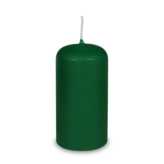 Hlavný obrázok produktu Svíčka válcová průměr 60 x 120 mm tmavě zelená [1 ks]