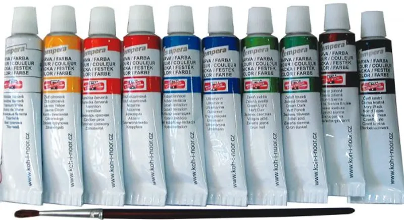 Hlavný obrázok produktu Temperové barvy 16ml - 162586 žluť tmavá