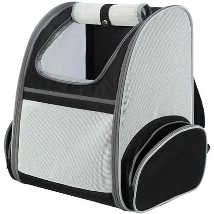 Hlavný obrázok produktu Transportní batoh CHLOE, 39 x 43 x 27 cm, max 8 kg, světlešedá/černá