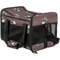 Ďalší obrázok produktu Transportná taška ADRINA, 26 x 27 x 42 cm, do 7 kg, hnedá