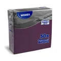 Ďalší obrázok produktu Obrúsok PREMIUM tmavofialový 40 x 40 cm [50 ks]