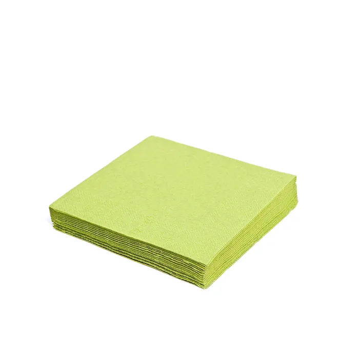 Hlavný obrázok produktu Ubrousky 2-vrstvé, 24 x 24 cm žlutozelené [250 ks]