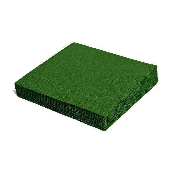 Hlavný obrázok produktu Ubrousky 2-vrstvé, 33 x 33 cm tmavě zelené [50 ks]