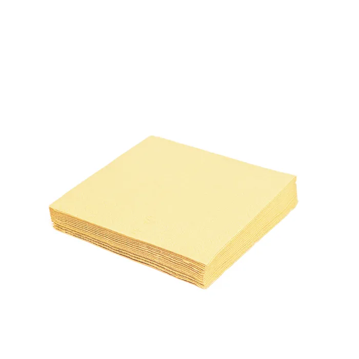 Hlavný obrázok produktu Ubrousky 3-vrstvé, 40 x 40 cm béžové [250 ks]