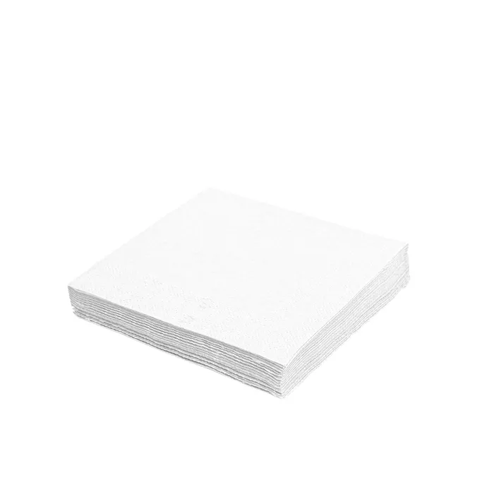 Hlavný obrázok produktu Ubrousky 3-vrstvé, 40 x 40 cm bílé [250 ks]