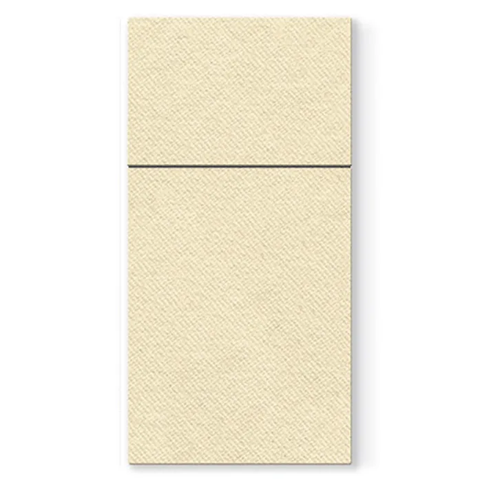 Hlavný obrázok produktu Ubrousky na příbory PAW AIRLAID 40x40cm Unicolor Cream [50 ks]