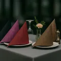 Ďalší obrázok produktu Obrúsky PREMIUM 40x40cm "dekor R" terakota [50 ks]
