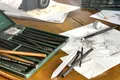 Ďalší obrázok produktu Uhoľ Faber-Castell Pitt Monochrome Charcoal plechová krabička, 24ks
