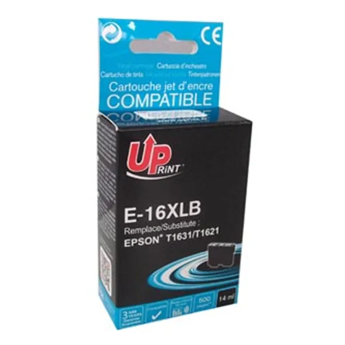 Hlavný obrázok produktu UPrint kompatibilní ink s C13T16314010, T163140, 16XL, black, 500str., 14ml, E-16XLB, pro