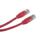 UTP patchcord, Cat.5e, RJ45 M-5m, netienený, červený, economy