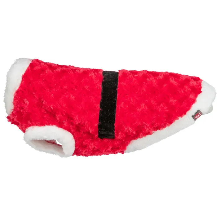 Hlavný obrázok produktu Vánoční plyšový obleček Santa, červenáM: 45cm, hruď: 62cm