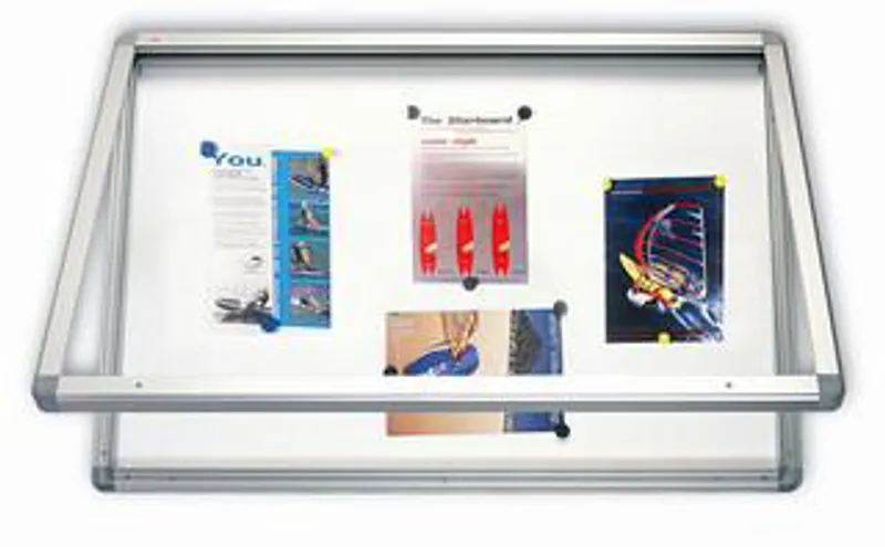 Hlavný obrázok produktu Venkovní vitrína s horizontálním otevíráním 12A4 - 75 x 135 cm