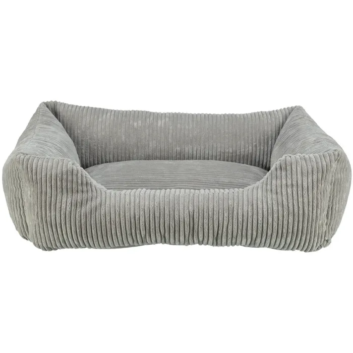 Hlavný obrázok produktu Vital Bed JONNA ortopedický obdélníkový pelech, manšestrový plyš, šedá80 x 60 cm