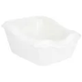 Ďalší obrázok produktu WC s okrajom, zvýšená zadná časť 45x21(29)x54cm, - biela