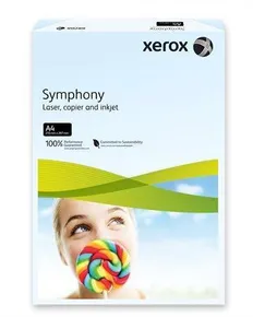 Xerografický papier Symphony, svetlo modrá, A4, 80g, XEROX