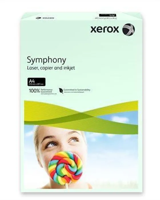 Hlavný obrázok produktu Xerografický papír "Symphony", světle zelená, A4, 160g, XEROX