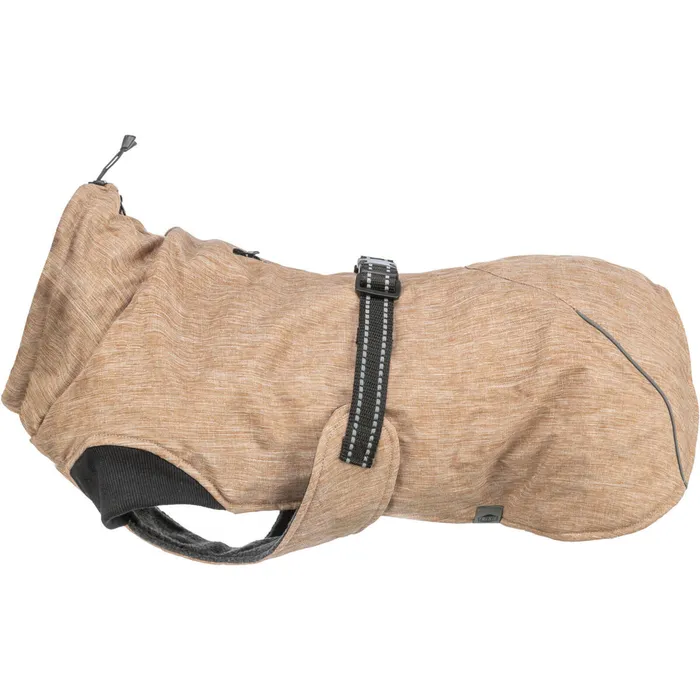 Hlavný obrázok produktu Zateplený zimní kabátek RIOM, pískováXS:30cm, hruď:32-50cm, krk: do 32cm