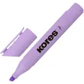 Zvýrazňovač Kores High Liner Plus Pastel fialový 0,5–5 mm